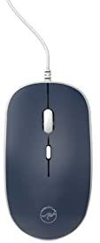 Mobility Lab Mousy Souris optique filaire USB Bleu