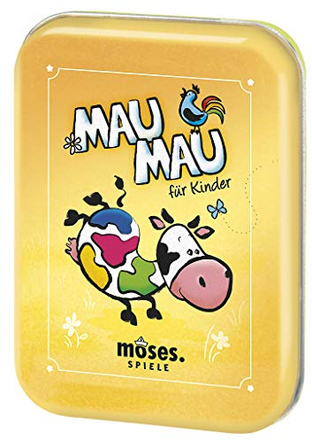 moses. Verlag GmbH moses. 90321 Mau-Mau Kartenspiel | Spiele-Klassiker | Für Kinder ab 5 Jahren, Yellow