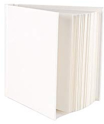 Seawhite White Square & Chunky inbunden skissbok 195 x 195 mm