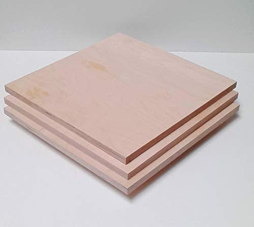 6,5mm starke Sperrholzplatten Multiplexplatten Holzplatten Tischplatten. Zuschnitt auf Maß. Sondermaße ! (50x60cm.)