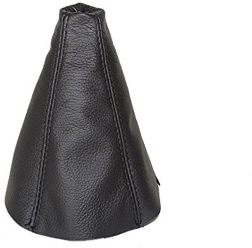 The Tuning-Shop Gear Gaiter Compatible with Hyundai i10 MK1 Leather Various Stitching Colour Available (Black Stitch)