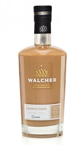 Walcher Brennerei Cappuccino Likör 17% vol. – Cremiger Kaffeelikör aus Südtirol (1 x 0,7 l)