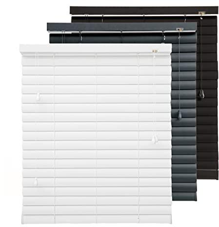 Ventanara® Jalousie Aluminium 50 mm Rollo Plissee Schalusie Jalousette Türrollo (schwarz matt, 130 x 250 cm)