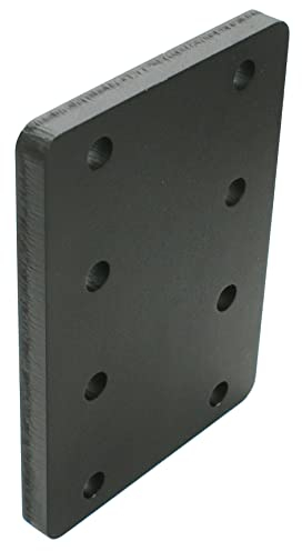 Universelle Adapterplatte zur Höhenverstellung 4x83 der Anhängerkupplung für 4-Loch 83x56mm AHK-Bock Flanschkugeln. (4x56 mm ohne Schraubenset, für 4 Loch 83x56mm AHK-Bock)