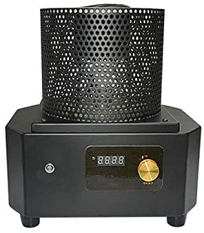 QBREZA Forno di Fusione dell'oro Forno di Fusione a Media frequenza Piccola colata di Fusione Forno Elettrico per Riscaldamento ad induzione ad Alta Temperatura