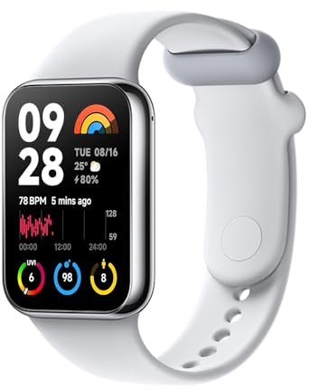 Xiaomi Smart Band 8 Pro, Smart Watch Uomo con Display AMOLED 1,74, Orologio Bluetooth Ricarica Rapida 14 Giorni di Autonomia, 150 Modalità Sportive Resistenza all'acqua 5 ATM Fitness Watch, Gray