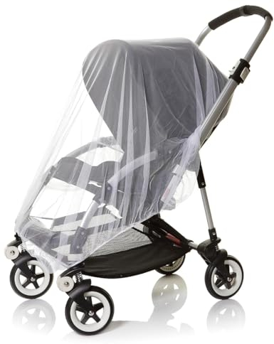 1 Pieza Mosquitera Carrito Bebe Universal, Antimosquitos Bebe Carro, Respirable Red Antimosquitos Bebe, Red Anti Insectos, Para Capazo, Silla de Paseo, Cuna de Viaje