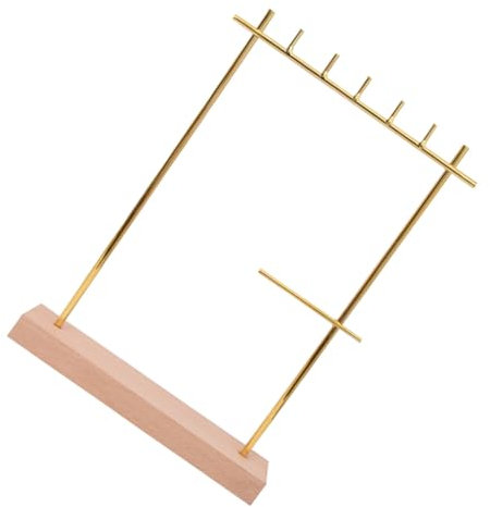 SAFIGLE Schmuckhalter Für Ohrringe Und Uhren Eleganter Schmuckständer Und Metall Für Schlafzimmer Oder Badezimmer Praktische Aufbewahrungslösung Für Ihren Täglichen Schmuck
