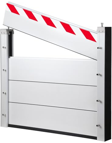 UE-MAOLU Flood Protection Barrier Water, 90/100/120/130/140/150cm Outdoor Garage Doors Flood Protection Barrier, Cellar Window Flood Protection Barrier Removal(100 * 80cm)