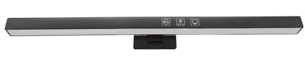 Fdit Lámpara para Monitor de Portátil, Barra LED Anti Luz Azul, 33 cm para Pantalla y Oficina