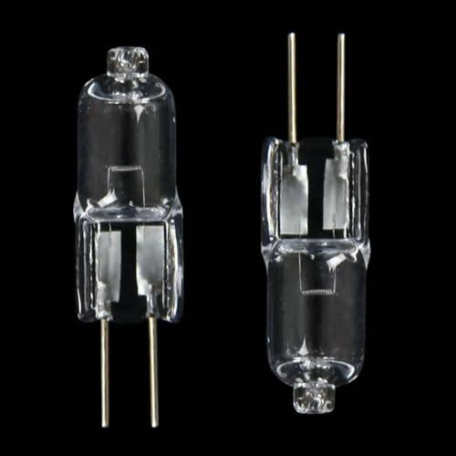 JZLBBC Lampe G4 24V 50W Halogen Leuchtmittel G4 20W 24V Halogenglühbirne 2 Pin klare Kapsellampen Dimmbar Warmweiß 1PC 10W