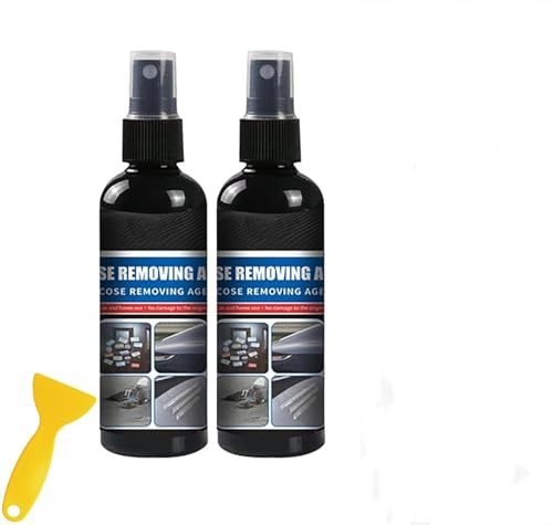 Multifunction Adhesive Remover Spray for Car, 100ML Sticker Remover Spray, Efficiently Removes For Glue, Labels, Decals and Tape Residue, Safe Fast Working and Drying