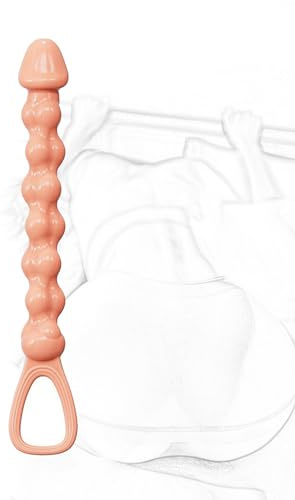 TRQOYTU Catena Anale Con Palline Perle Anali Butt Plug Ano Masturbatore Catena A Palline Doccia Anale Plug Anale Perline Di Trazione Perline Anali Fetish Trainer Anale Masturbatore Giocattolo