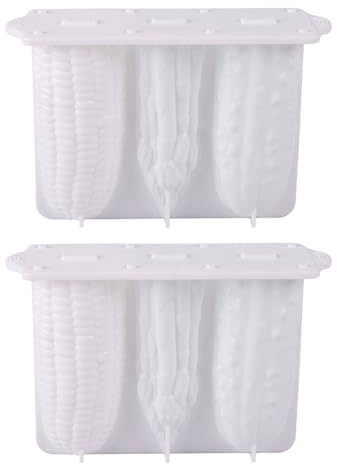 Qaonsciug Moule à glace à 3 cavités en silicone en forme de légumes, moule à sucettes glacées, outil de cuisson, moule à bonbons, moule à bonbons pour bébé, moule à crème en forme de légumes