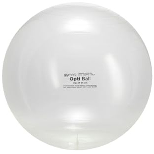 GYMNIC Opti Gymnastikball, Opti, durchsichtig