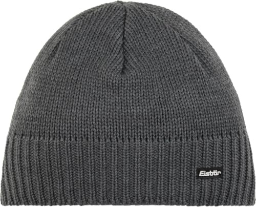 Eisbär Trop Skipool Strickmütze Damen/Herren - Made in the EU Wintermütze Pull-On Futter Winter Herbst-Winter