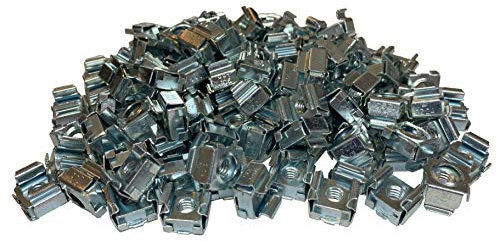 rackgold 12 – 24 Snap-In Zinc tuercas enjauladas, G1224-SNP-Z10