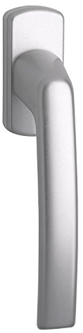 MACO Fenstergriff Harmony, verdeckt geschraubt, Nocken 12, Vierkantstift 7 x 32 mm, silber eloxiert, 1 Stück,53979