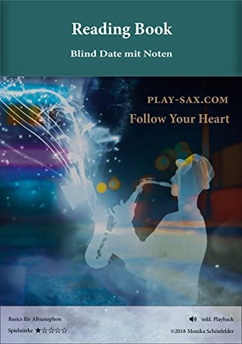 READING BOOK - Saxophonbuch mit Playalong für Altsaxophon | Spielstärke ★ ☆ ☆ ☆ ☆