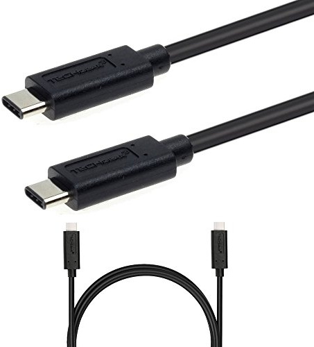TECHGEAR USB-C to USB-C Cable (1m) – 3.1 Gen 2 10Gbps Fast Charging & Data Transfer – Compatible with iPad A16, Pro 11/13, Air 11/13, Mini 7th, MacBook, Studio, Dock, and USB-C Devices
