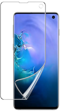 JETech TPU Schutzfolie für Samsung Galaxy S10, 2 Stück | Selbstheilende TPU-Folie, HD Klar, Kratzschutz, Blasenfreie Installation