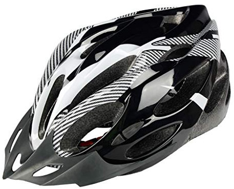Leichter MTB City Bike Helm, Urban Fahrradhelm MTB Mountainbike Helm, Allround-Fahrradhelm Skaterhelm fur Radsport Skateboard, Inline-Skate, für Erwachsene Herren Damen (Schwarz)