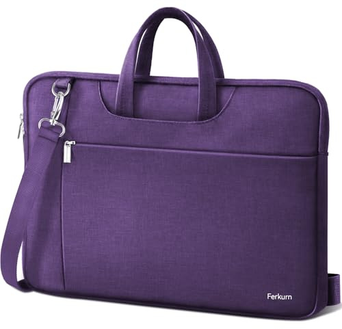 Ferkurn Laptop Bag Case for Women Men Messenger Briefcase