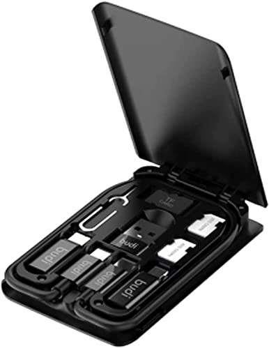 Budi 9-in-1 Essential Travel Charging & Data Sync Cable Box Black