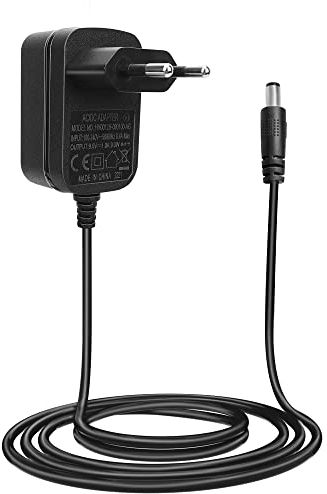 Netzteil für Gitarrenpedal 9V 1A, Mitte Negativ Hülse Positiv, Pedal Netzgerät Netzadapter Wand-Ladegerät, Stompbox EIN Spot-Adapter für Effektpedal, Einige Keyboards, Buchse 5,5 mm x 2,1 mm