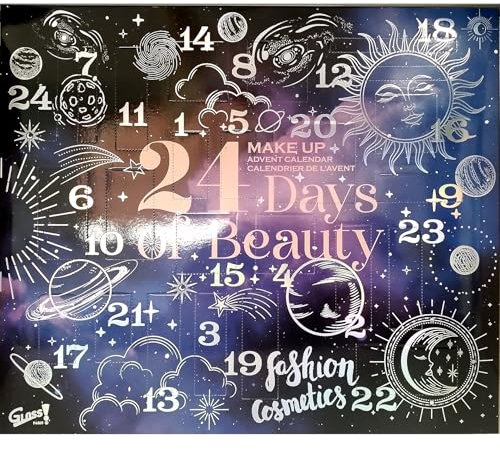 GLOSS ! Make-up-Adventskalender – Make-up-Set für Frauen, Geschenkset – Geschenkidee, Geburtstag, Weihnachten, Lehrerin - STAR