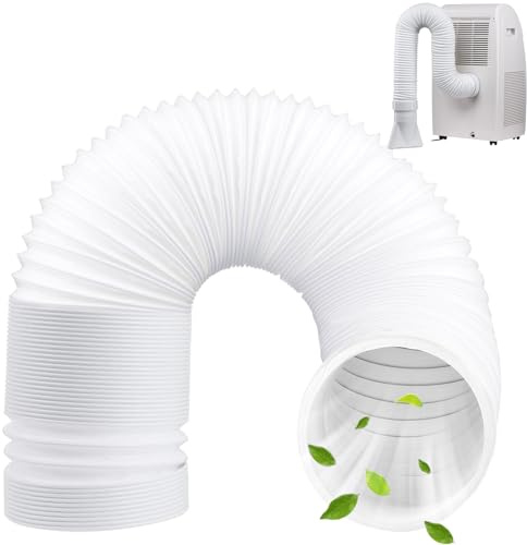 Capgoost Tuyau D'évacuation De Climatisation Mobile, Tuyau En PVC Flexible De 130mm De Diamètre Pour Déshumidificateur Et Sèche-Linge, 2M