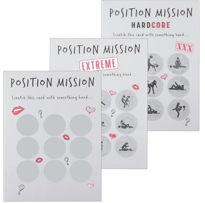 3PCS Funny Scratch-Off Cards for Couples