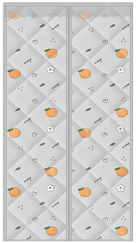 Tende per Porte Termiche 140 x 225 cm Anti Freddo, Oscuramento, Insonorizzazione Zanzariere Magnetiche per Porte Finestre per Porte Balcone Porta Esterna Soggiorn, B