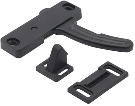 Uqezagpa Kit di fissaggio con maniglia destra/sinistra, accessorio di fissaggio per parabrezza di ricambio per camper