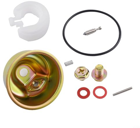 Kit carburateur pour Moteurs Honda GX120 GX200 avec cuve, Aiguille, Ressort, Joint, goupille et Joint pour Une Performance fiable