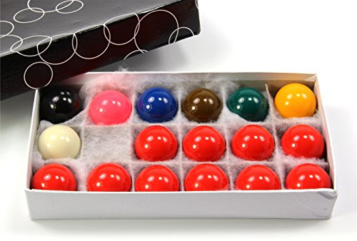 Funky Chalk Kids Small ECONOMY SNOOKER 17 Ball Set - 1 5/8Inch (41mm)