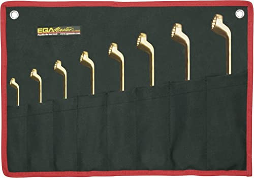 JUEGO 6 LLAVES ACODADAS 6-7 MM / 16-17 MM ANTICHISPA Cu-Be
