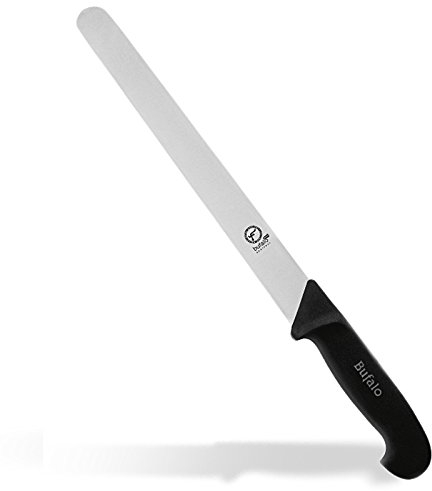 Bufalo Coltello Professionale affettare prosciutto Crudo Chef Cuoco Lama 36 cm
