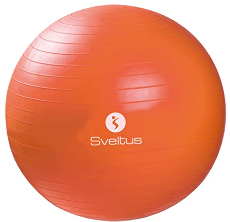Sveltus Mixte 55 Cm Gymball, Orange, cm EU