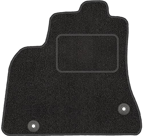 Fahrer Fußmatte Velours Fahrerseite Fahrermatte für Citroen Berlingo II (08-18) - 1-teilig - Passgenau