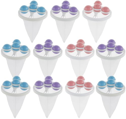 YLMFTNU 11Pcs Floating Hair Filtering Mesh Removal, Washing Machine Hair Filter, Cleaning Mesh Bag, Laundry Washing Machine Lint Catcher, Pet Hair Remover Laundry Hair Catcher for Washing Machine