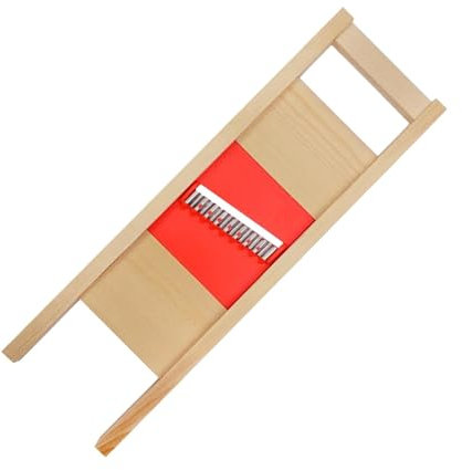 Cuchillo rebanador de patatas, cortador de patatas fritas, cuchillo de patata de rejilla ondulada, cuchillo corrugado, cortador de pepino, cortador de modelo rojo, cortador de patatas fritas de