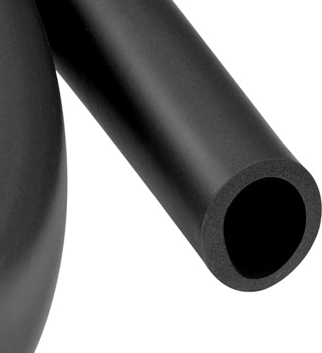 TOP-VIGOR Rohrisolierungs-Schaumstoffschlauch, 30 mm ID-Schaumstoff-Griffschlauch, 5 mm dickes Lagging Rohr, 1,5 m Länge, Verkleidungsschaumschlauch, rutschfest, für Fitnesswerkzeuge, Griffstütze