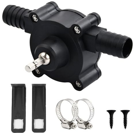 Mini Bomba de Aceite para Taladro Eléctrico, Bomba de Taladro Eléctrica para Agua, Gasolina, Aceite, Diésel, Transferencia de Fluido, Mini Autocebante Manual