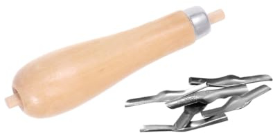 EPIGEIST Strumento Per Incisione Manico in Per Intaglio Testine Taglio Tagliablocchi Per Scultura Fai Da Te Adatto Esperti e Principianti