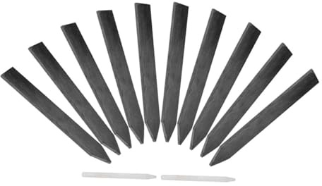 CIYODO Lot de Étiquettes Ardoise pour Plantes Jardin avec Crayons Imperméables et Légères pour Pots et Jardins Extérieurs