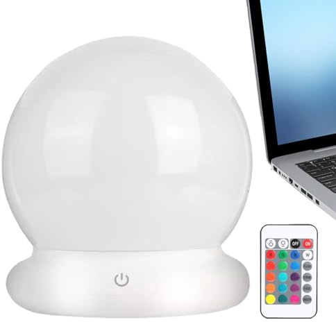Proiettore di boreale ricaricabile tramite USB, 16 colori con telecomando, lampada tattile e luce notturna a LED, categoria di arredamento per soggiorno, camera da, bagno, casa, bar