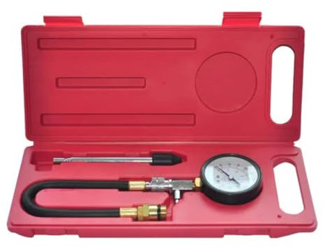 vidaXL Tester Prova Compressione Motore Diesel per Auto Misuratore Pistone