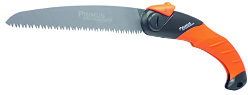 'Primus Sega Pieghevole da Giardino squalo Speed, Nero/Arancione, 22,8 x 7,3 x 2,4 cm, 02010