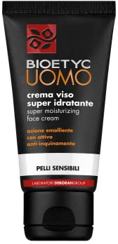 Bioetyc Uomo Crema Viso Super Idratante Pelli Sensibili, 50 ml